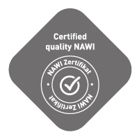 Seal of certified NAWI quality