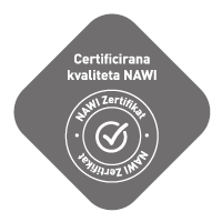 Pečat certificirane kvalitete NAWI
