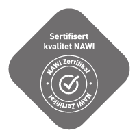 Segl for sertifisert kvalitet NAWI