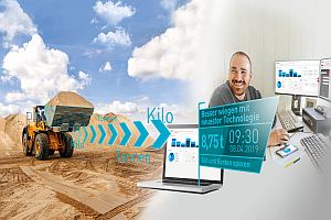 PFREUNDT mobile Wiegesysteme: Technologie für effiziente Messung mit Bagger-, Band-, Achslast-, Radlader- und Kranwaagen.